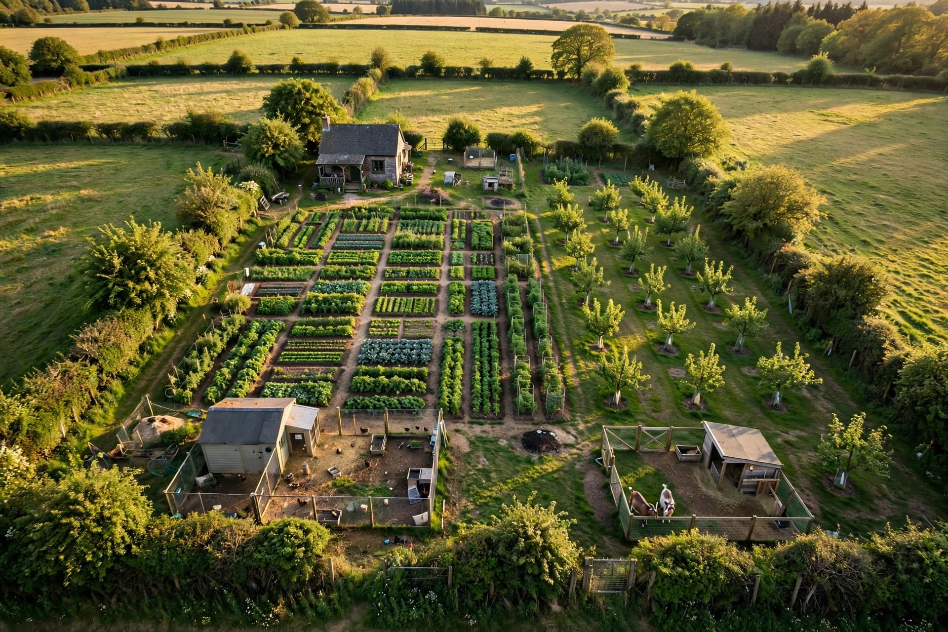 four tenths acre homestead layout