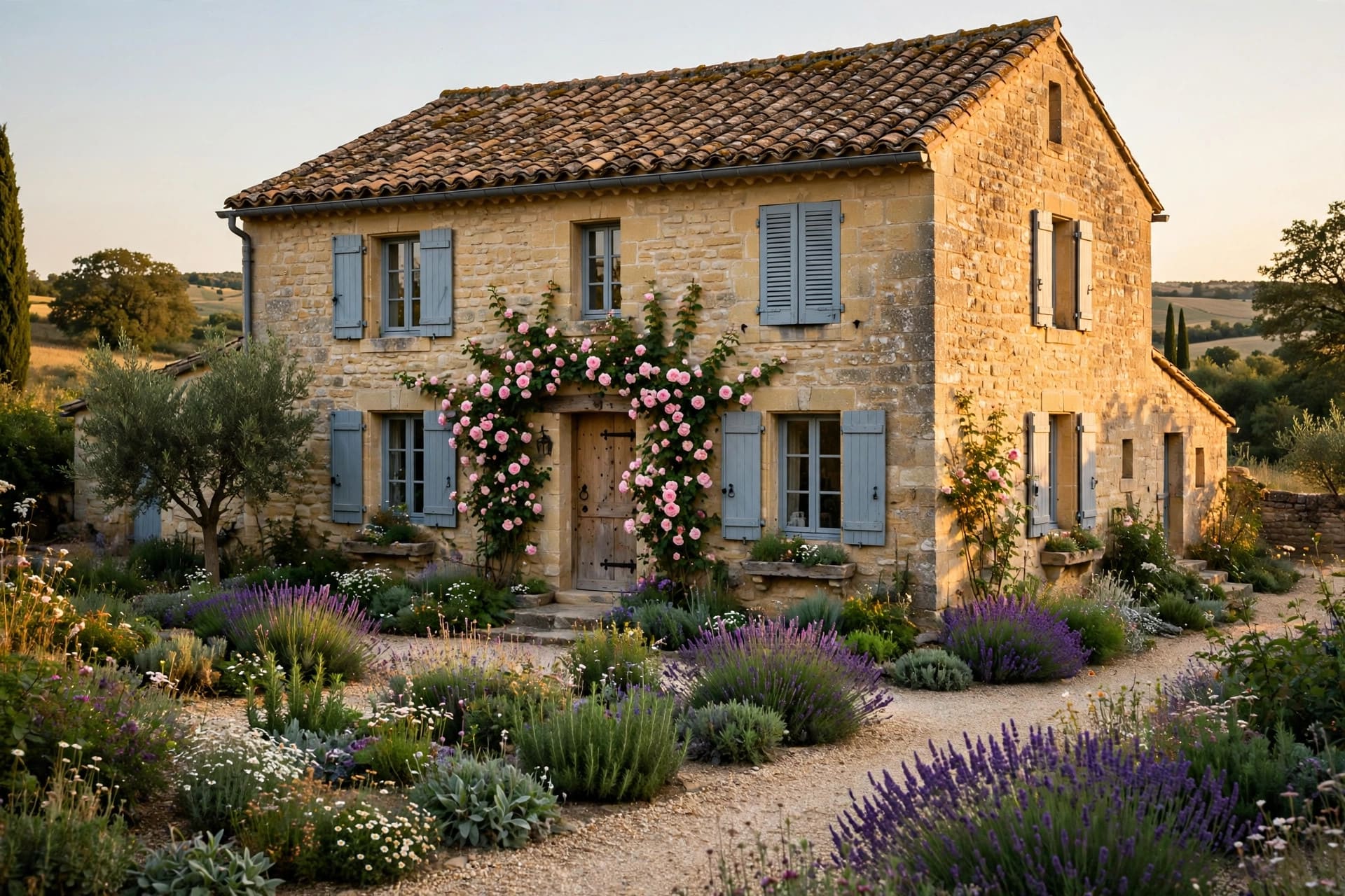 french country house