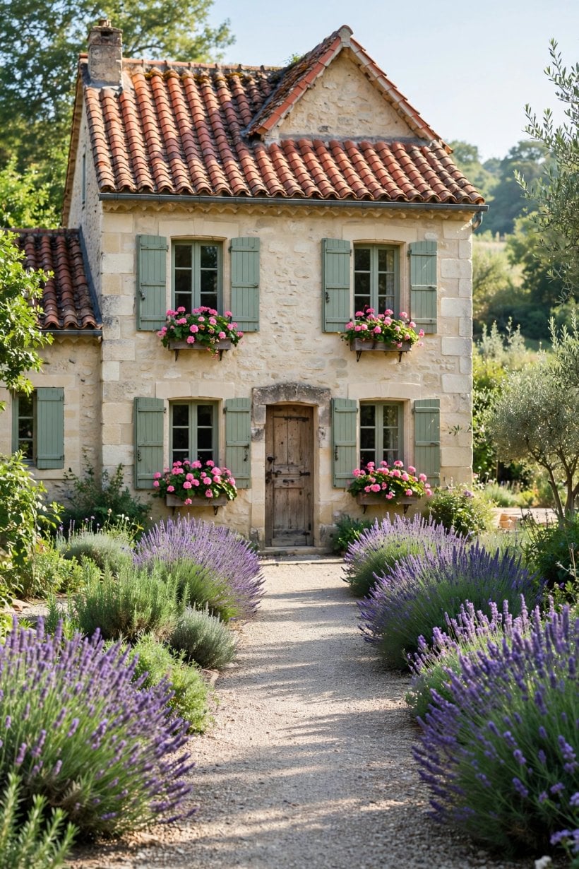 french country house