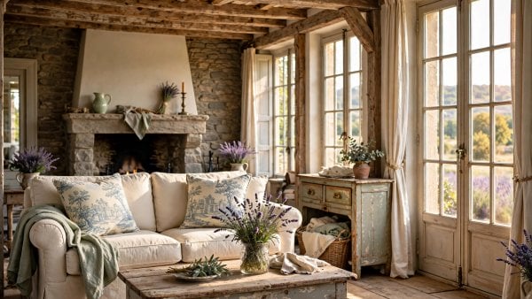 french country interior design