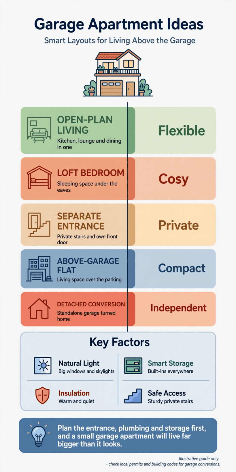 garage apartment ideas