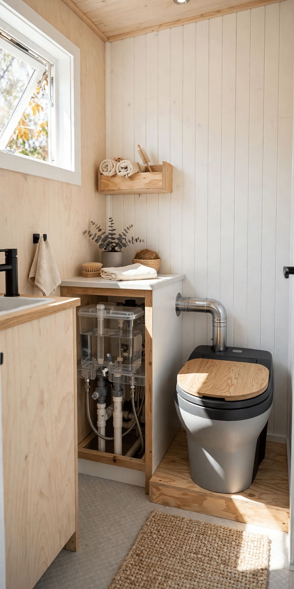 gray water vs black water tiny house