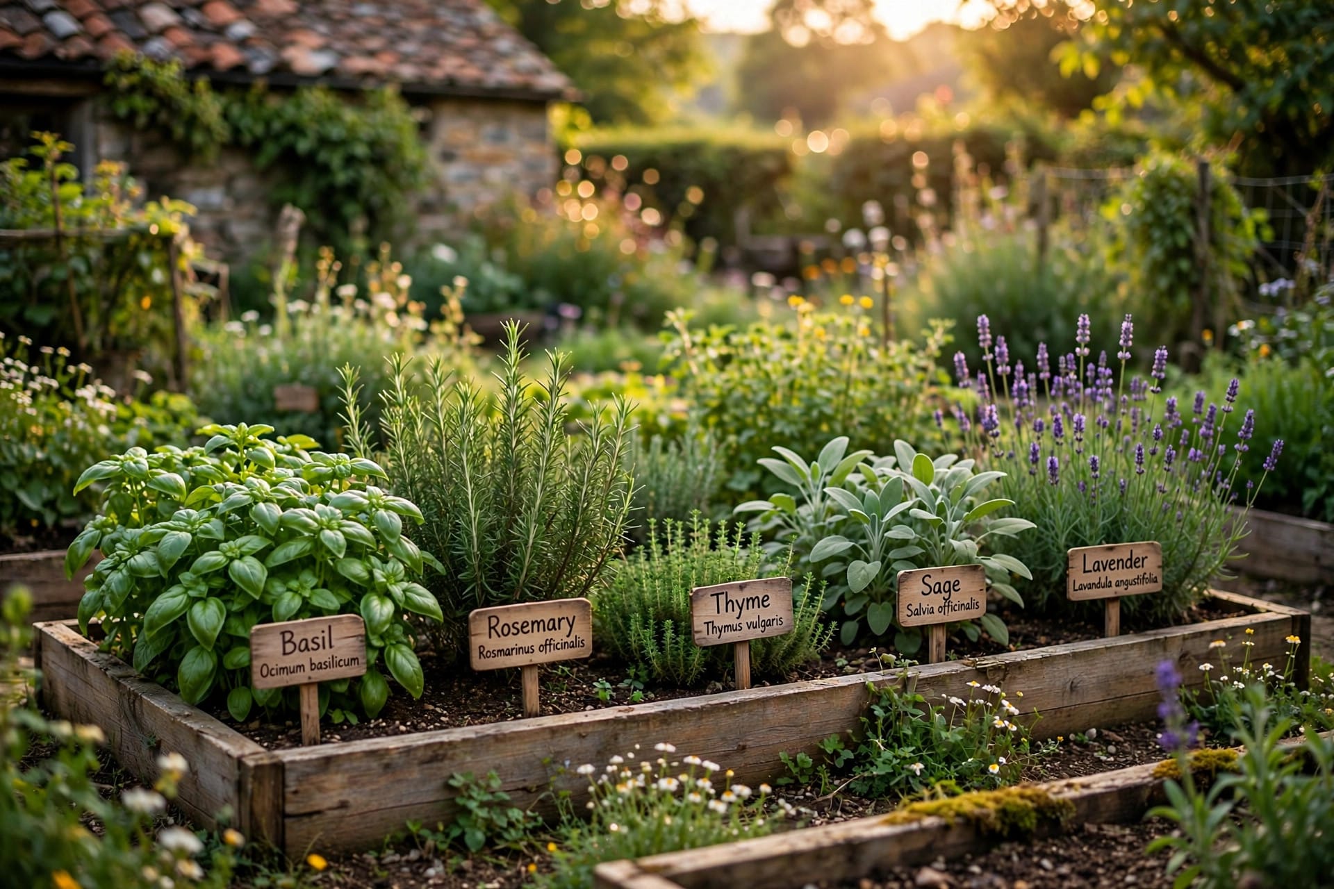 herb garden layout