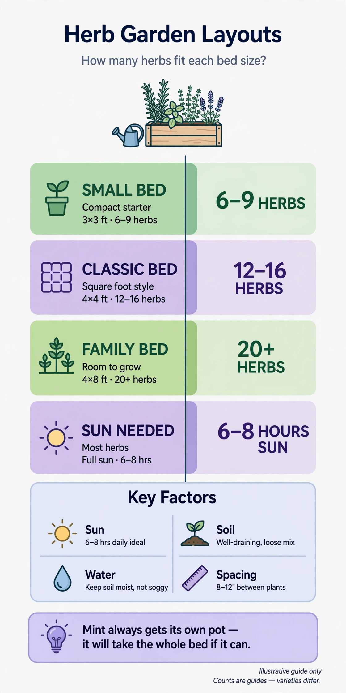 herb garden layout