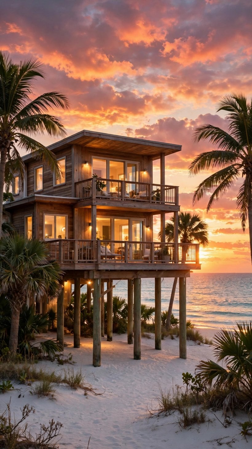 house on stilts
