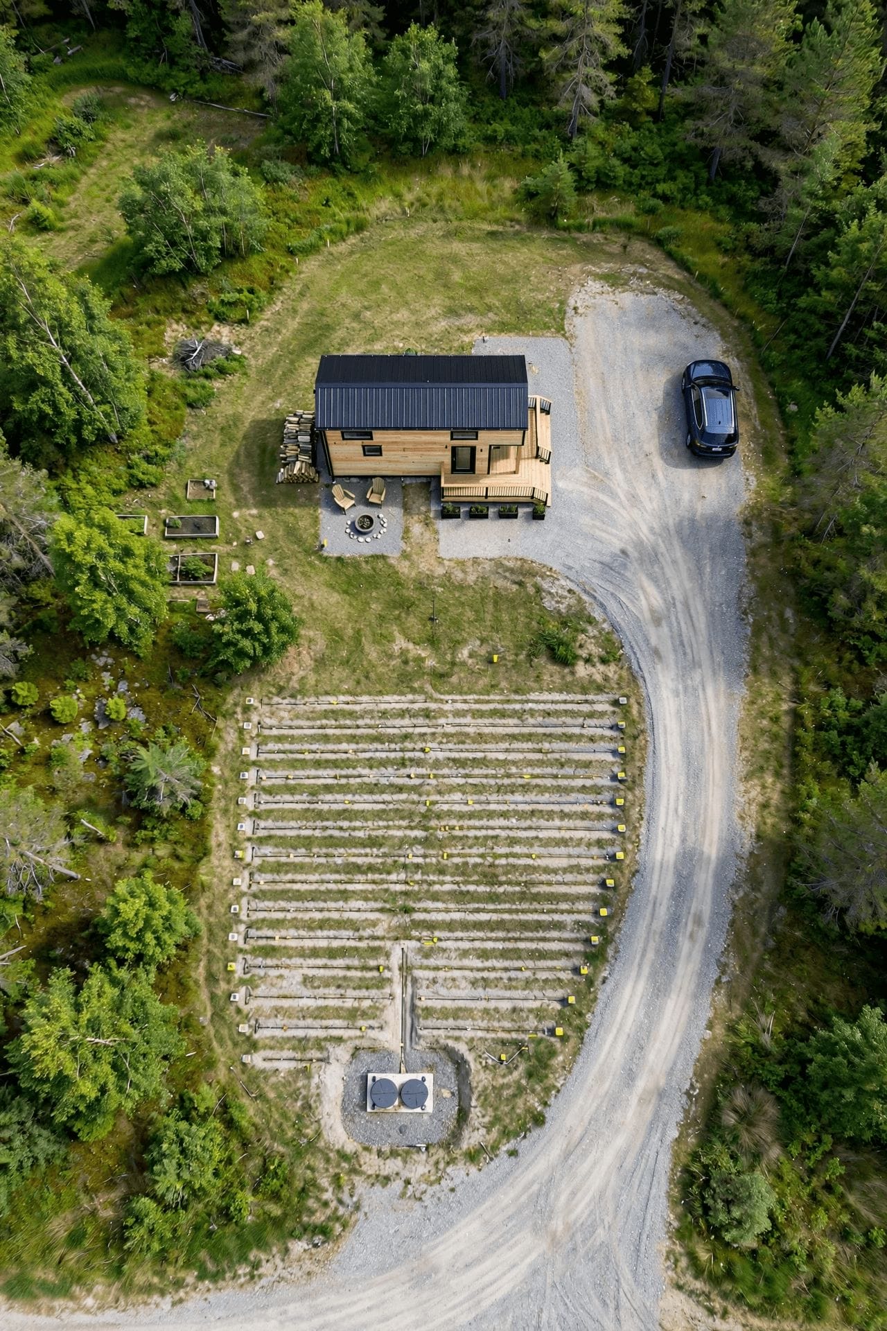 how much land for tiny house