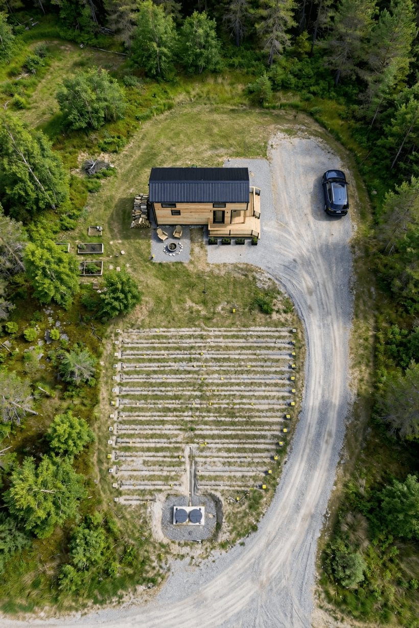 how much land for tiny house