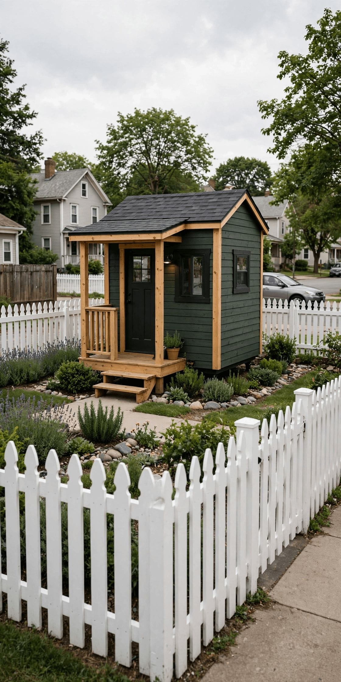 how much land for tiny house
