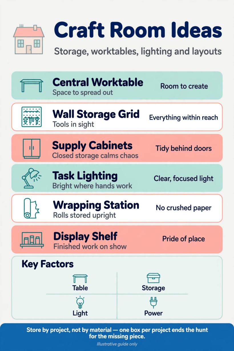 ideas for craft room