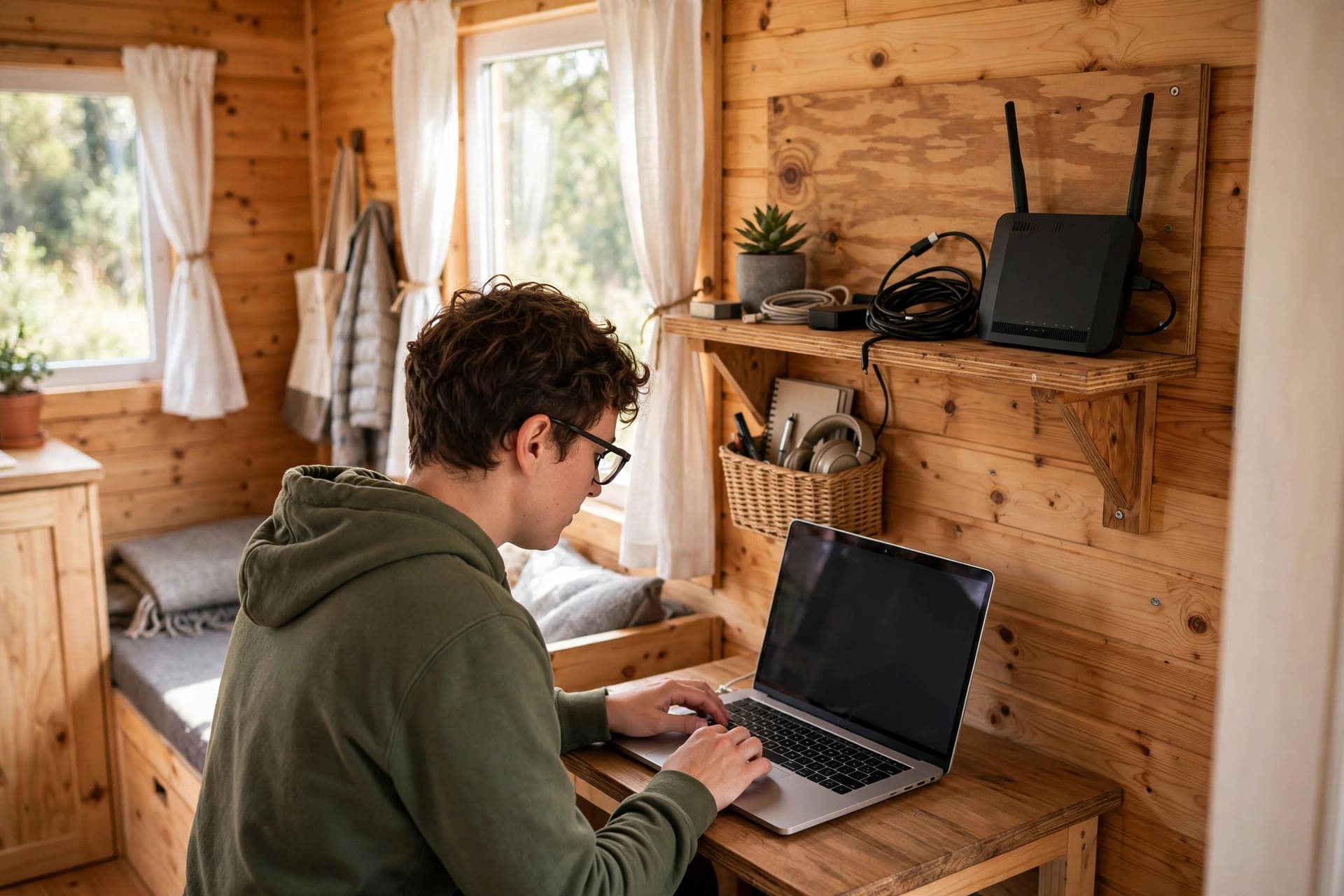 internet for tiny house