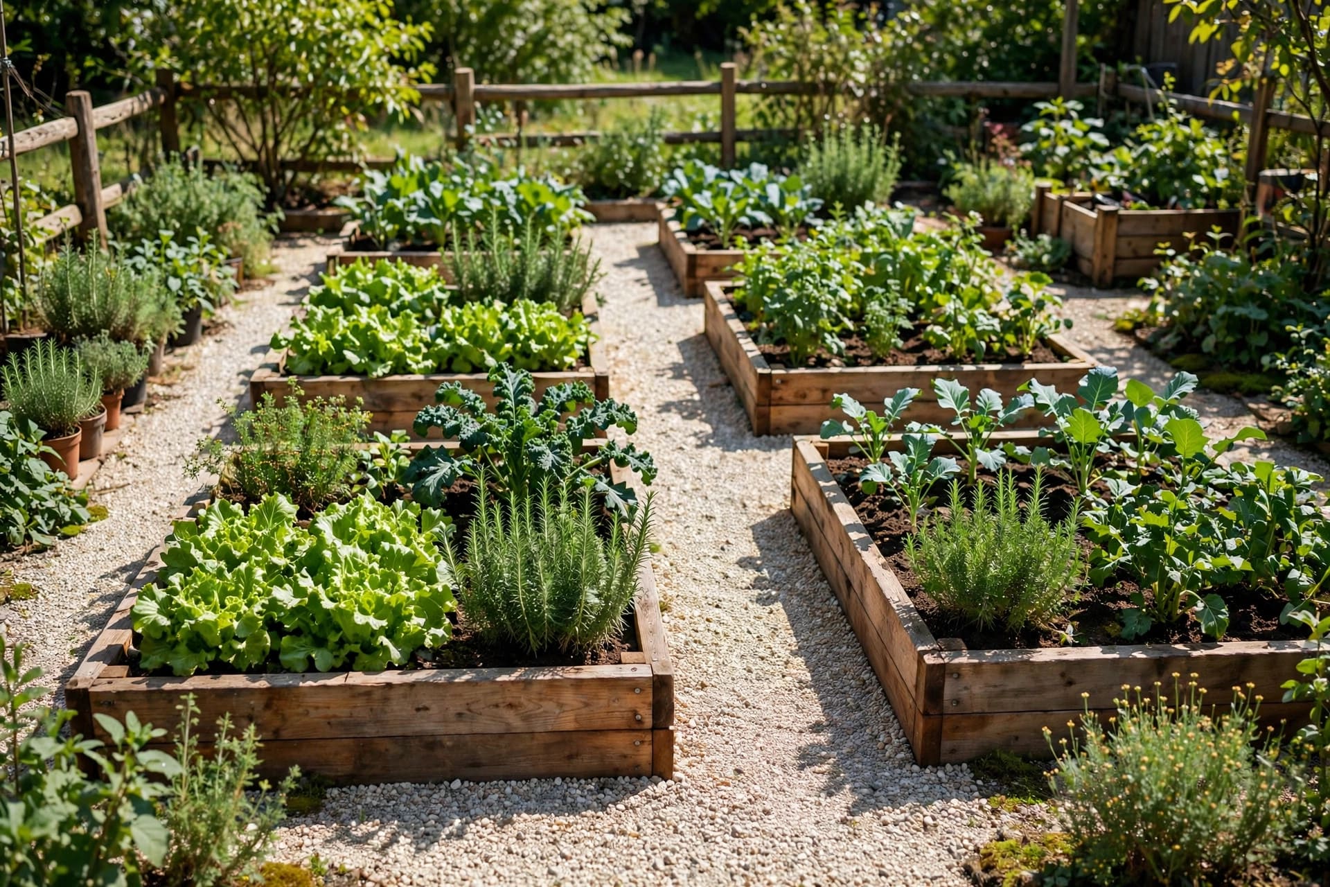 landscaping ideas: neat lawn edged with shaped shrubs and borders