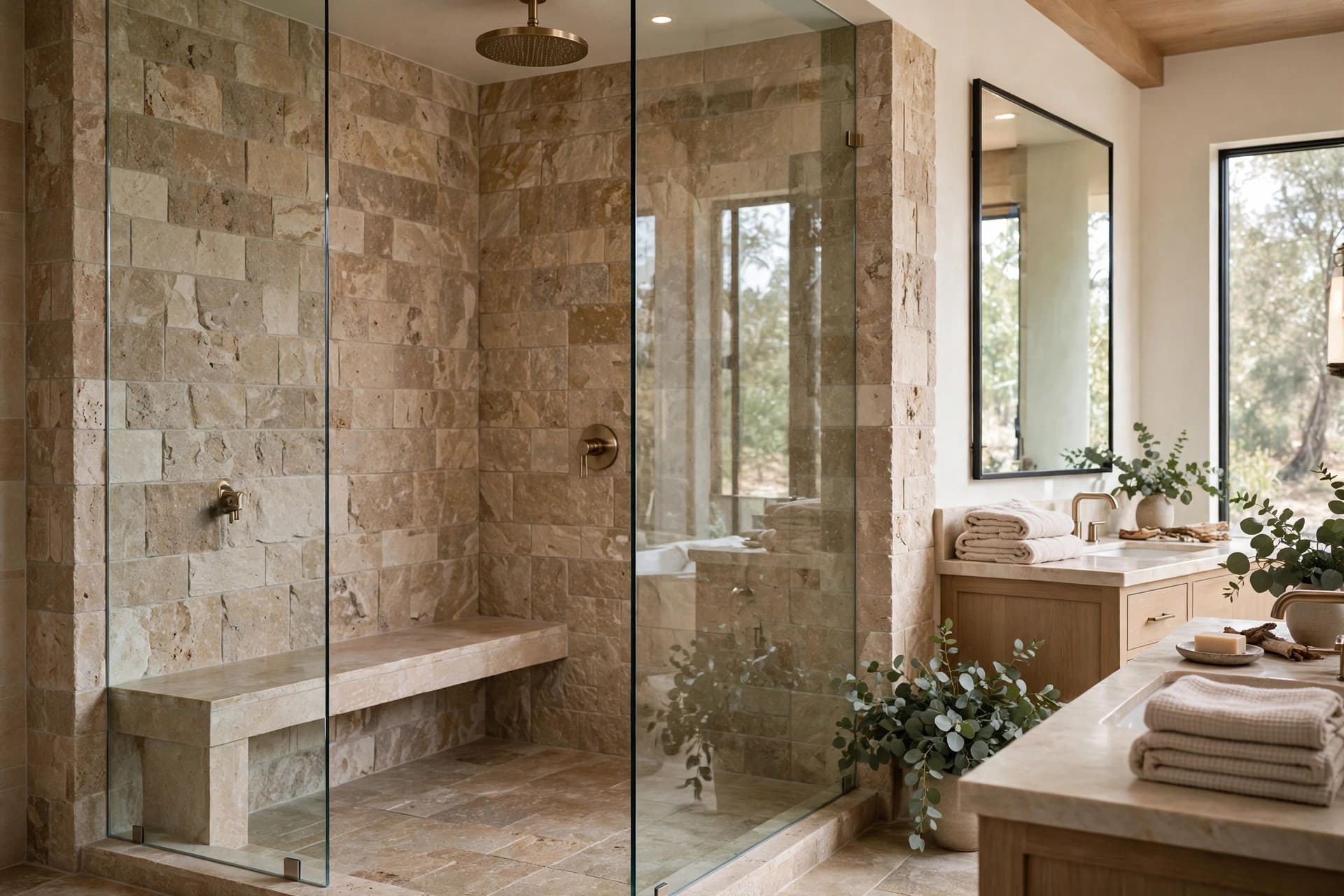 75 Large Bathroom Ideas: Layouts, Vanities, Tubs and Spa Details