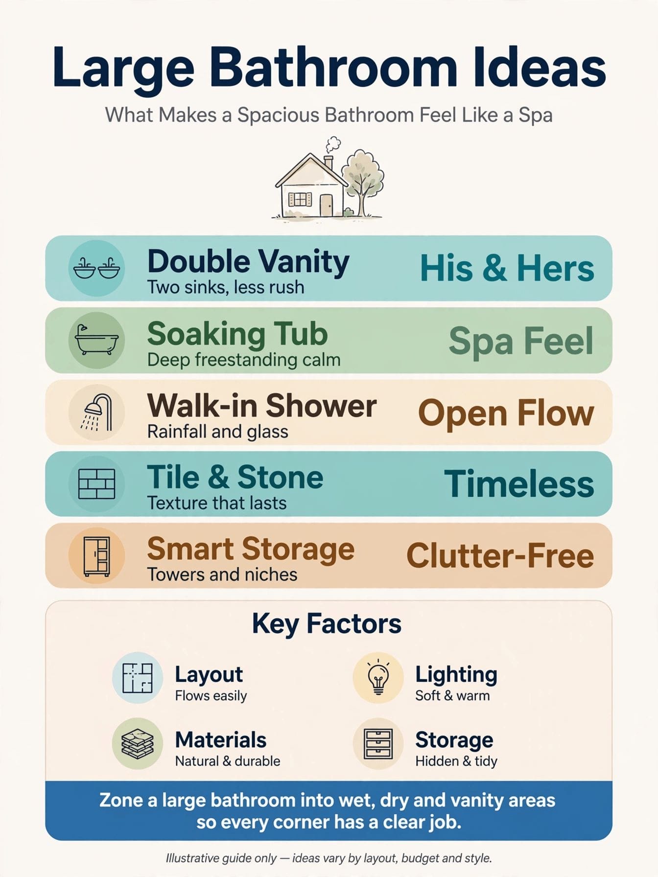 large bathroom