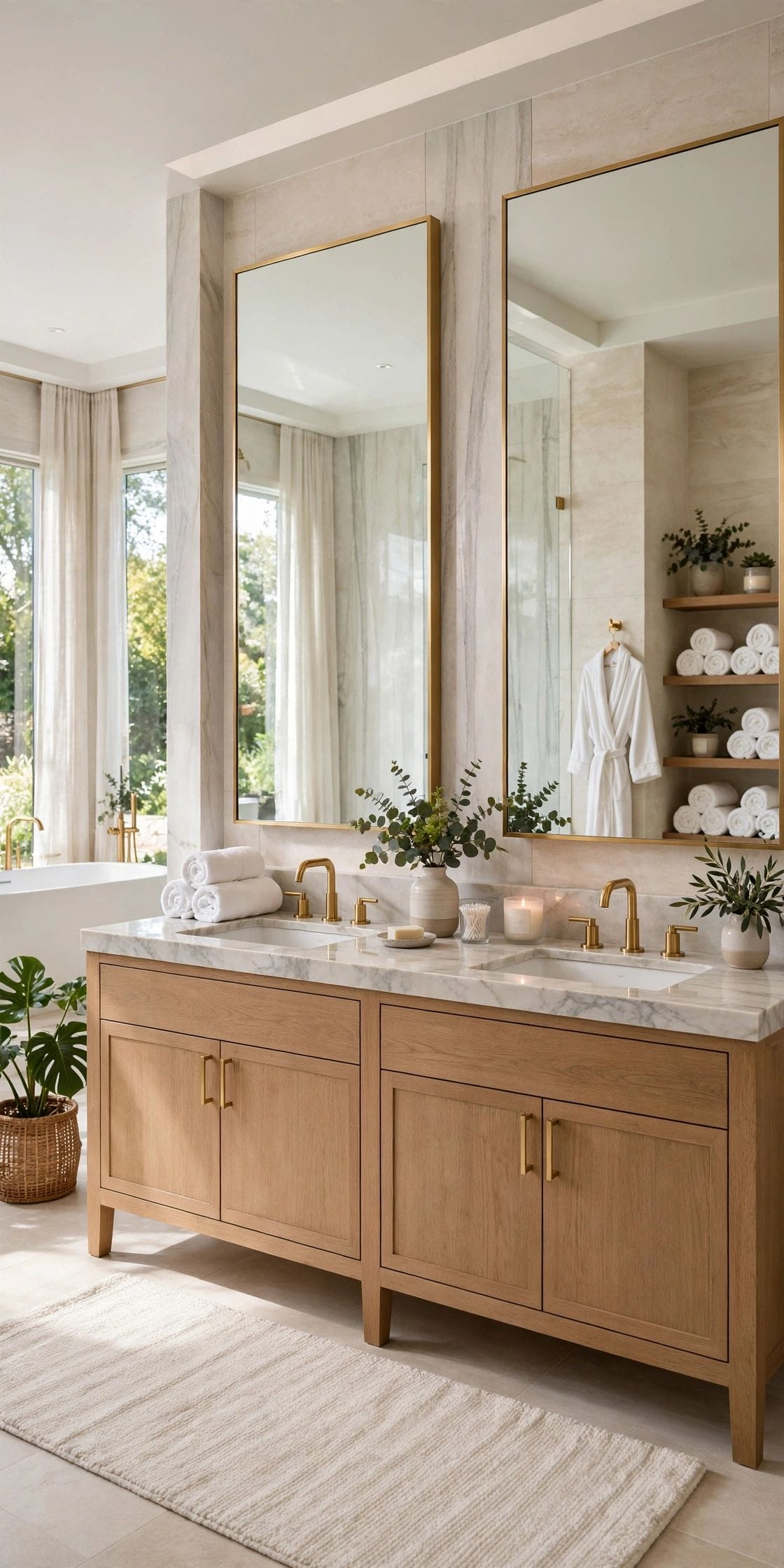 large bathroom