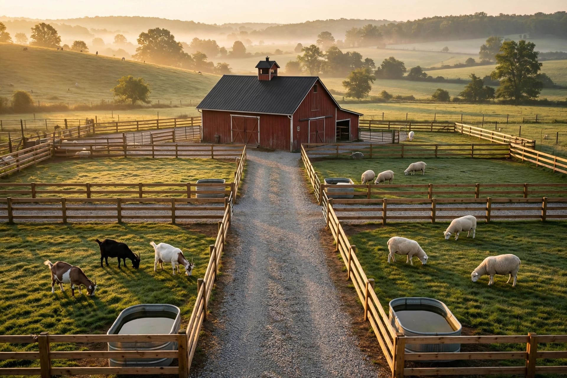 livestock farm layout