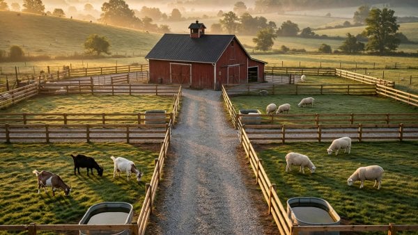 livestock farm layout