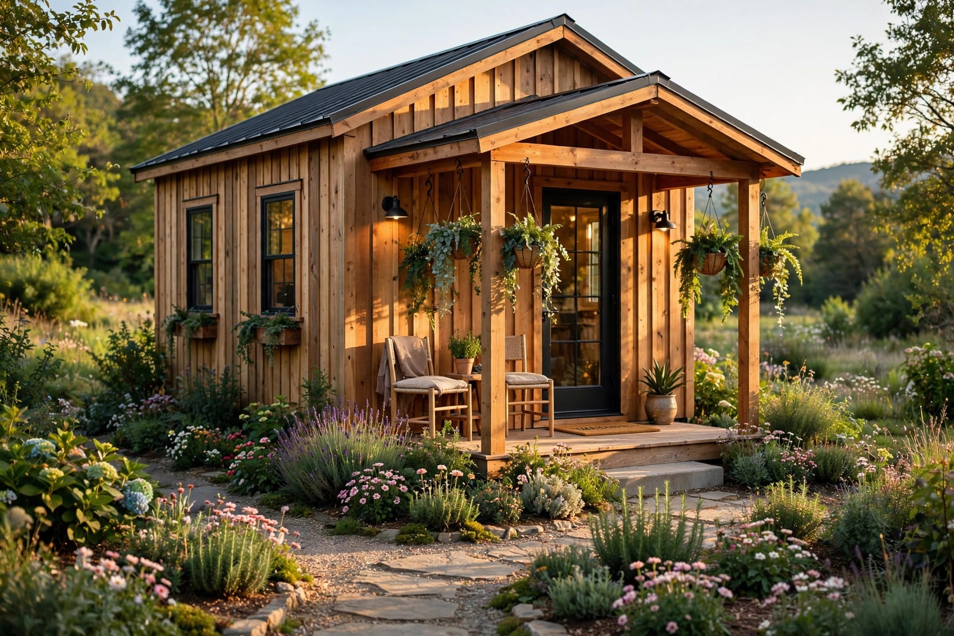 living in a shed