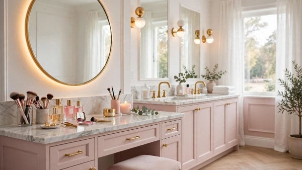 bathroom makeup vanity ideas