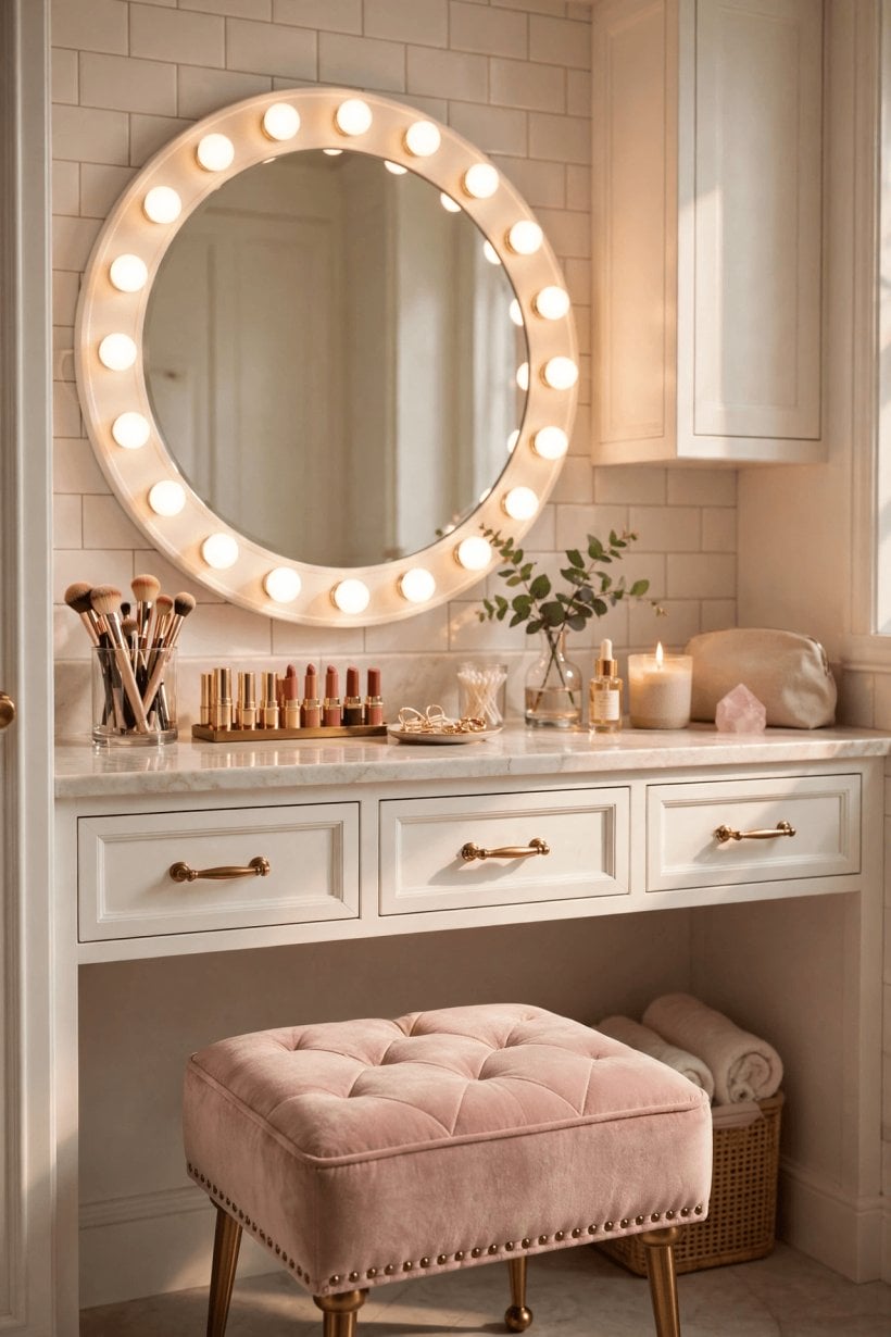 bathroom makeup vanity ideas