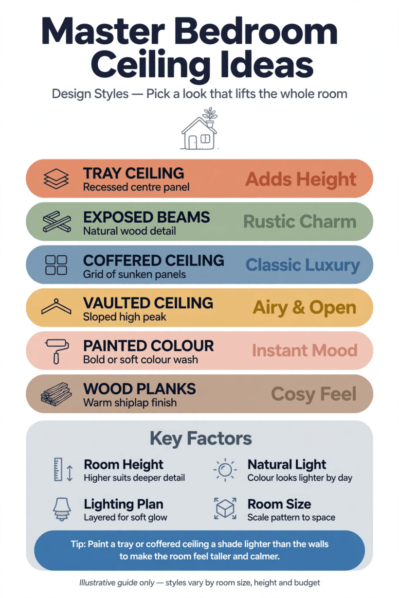master bedroom ceiling ideas