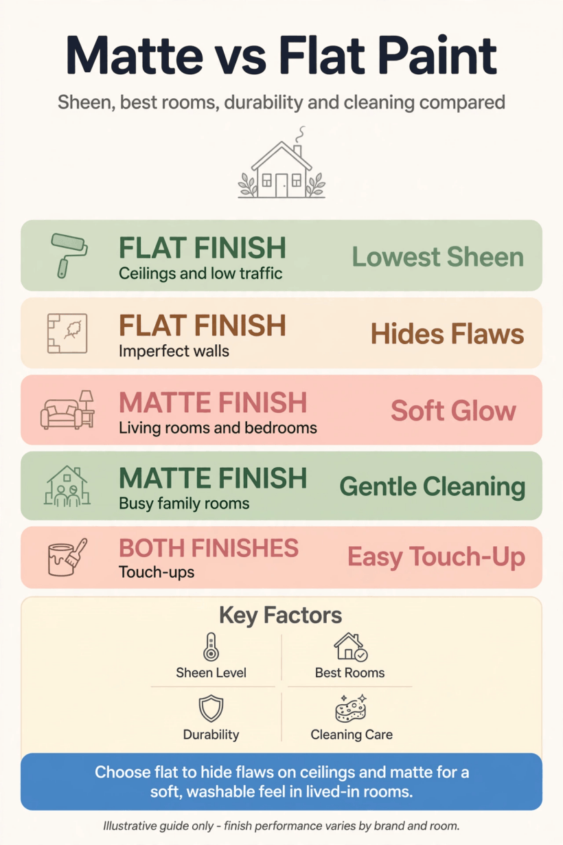 matte vs flat