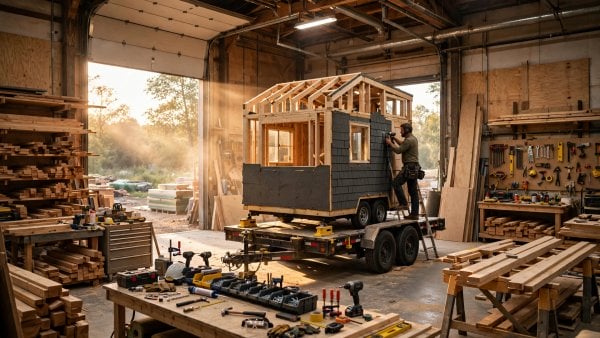 how to get a tiny house built