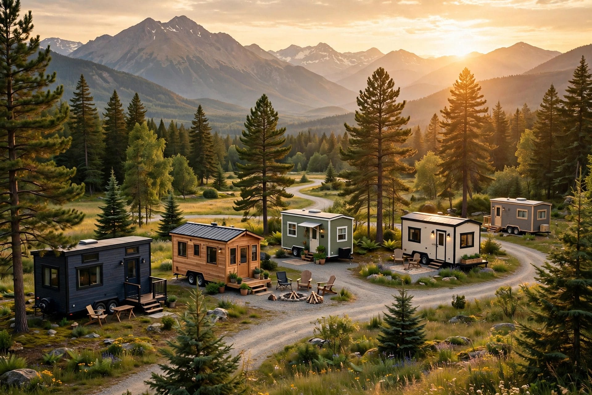 town and country rv park tiny house