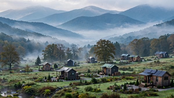 tiny house community near asheville nc