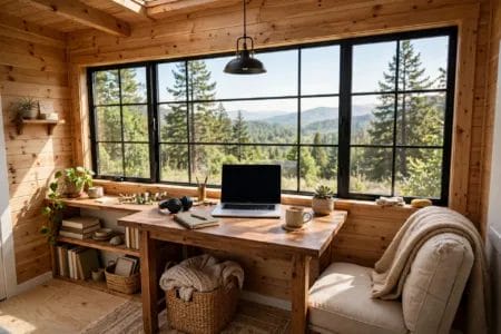 tiny house home office ideas