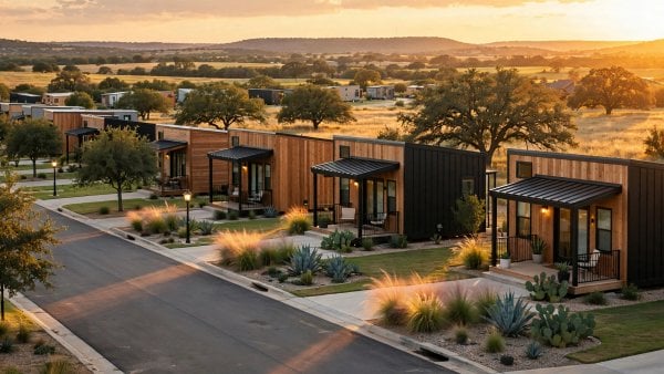 tiny house community San Antonio