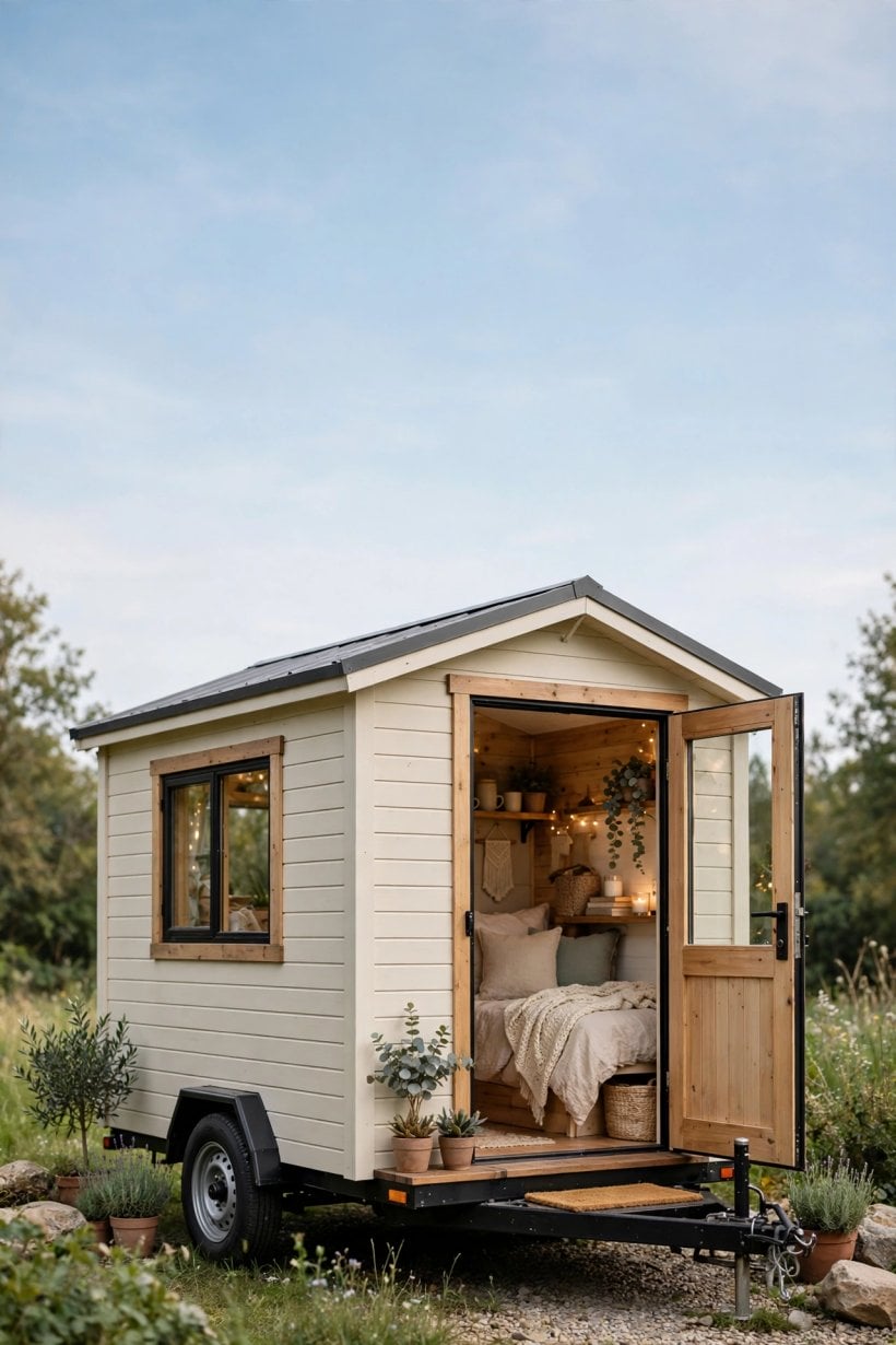 8 Inch Split Rim Design My Own Tiny House on Wheels: Floor Plan Basics