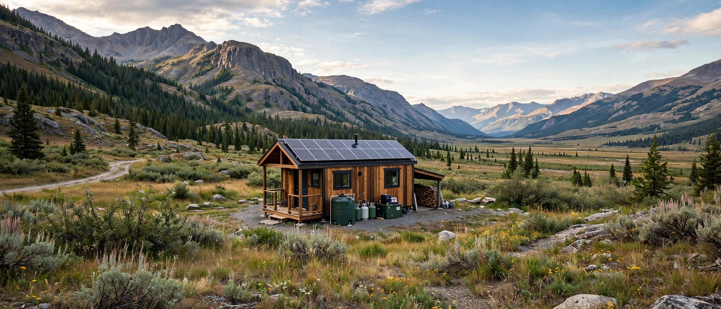 how to live off grid in a tiny house