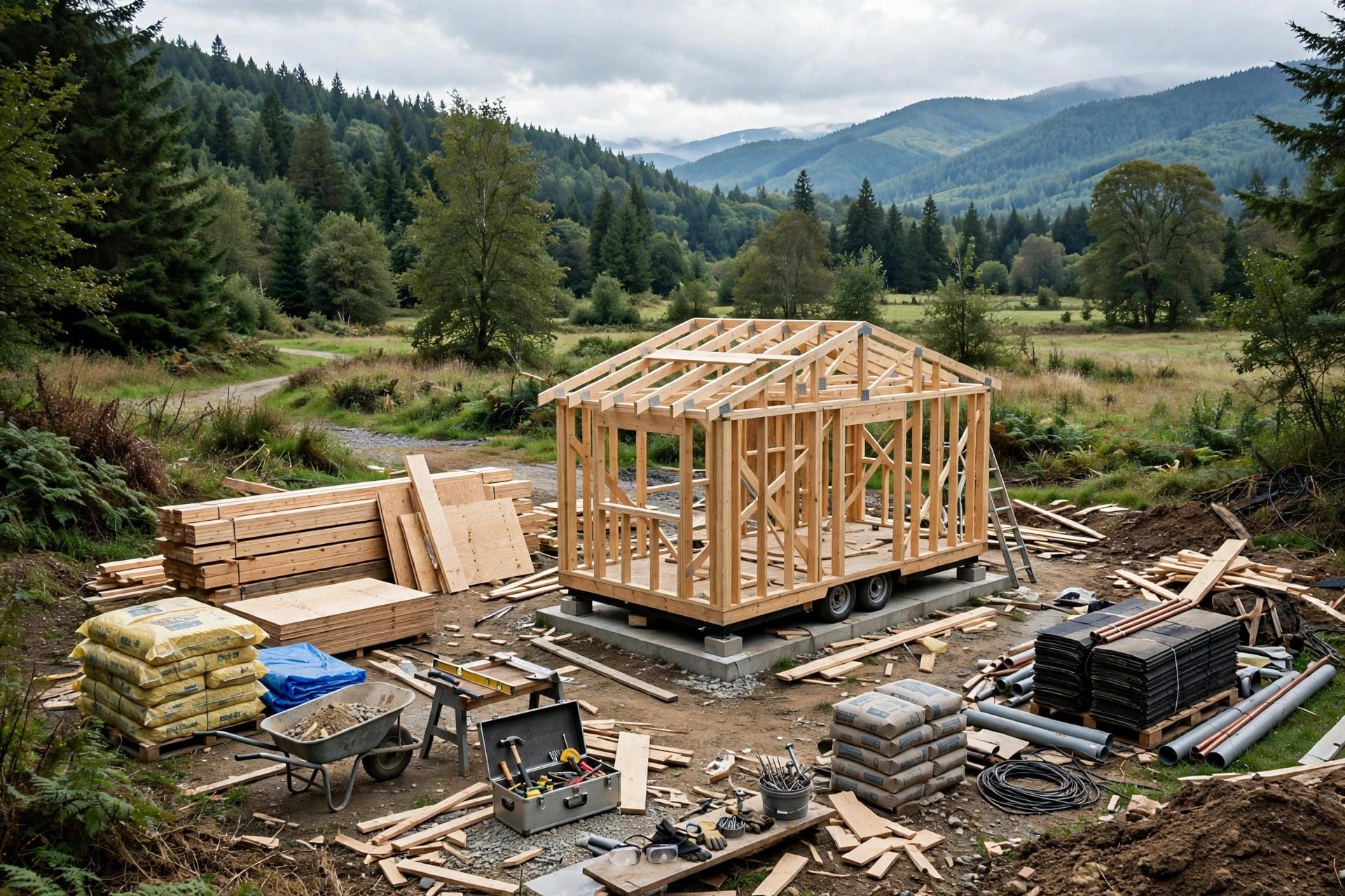 how much would it be to build a tiny house