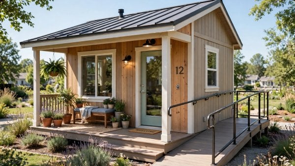 tiny house designed for seniors accessible