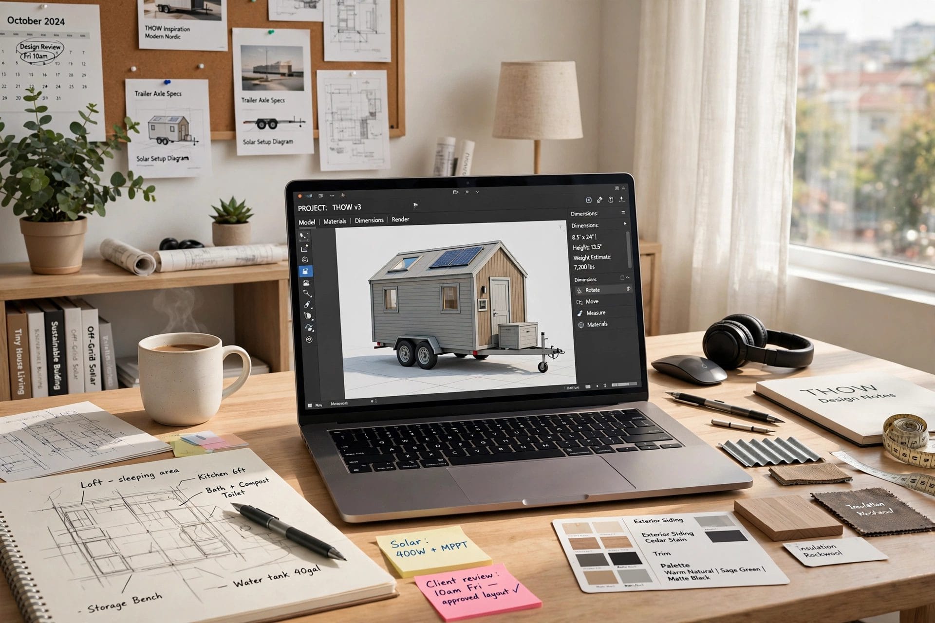 design a tiny house on wheels online