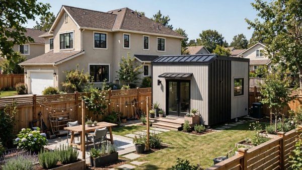 tiny house in backyard ADU