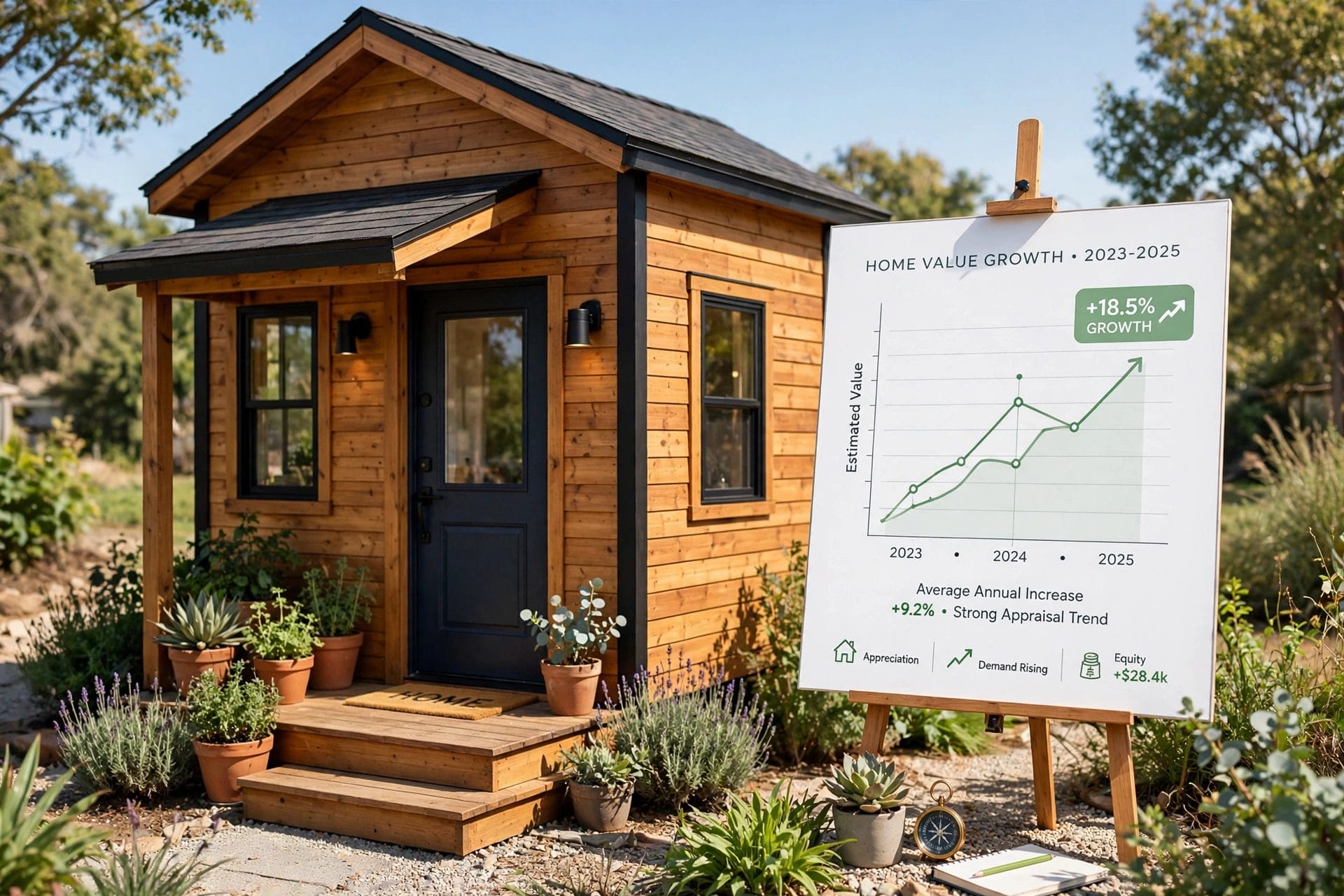 do tiny houses appreciate in value