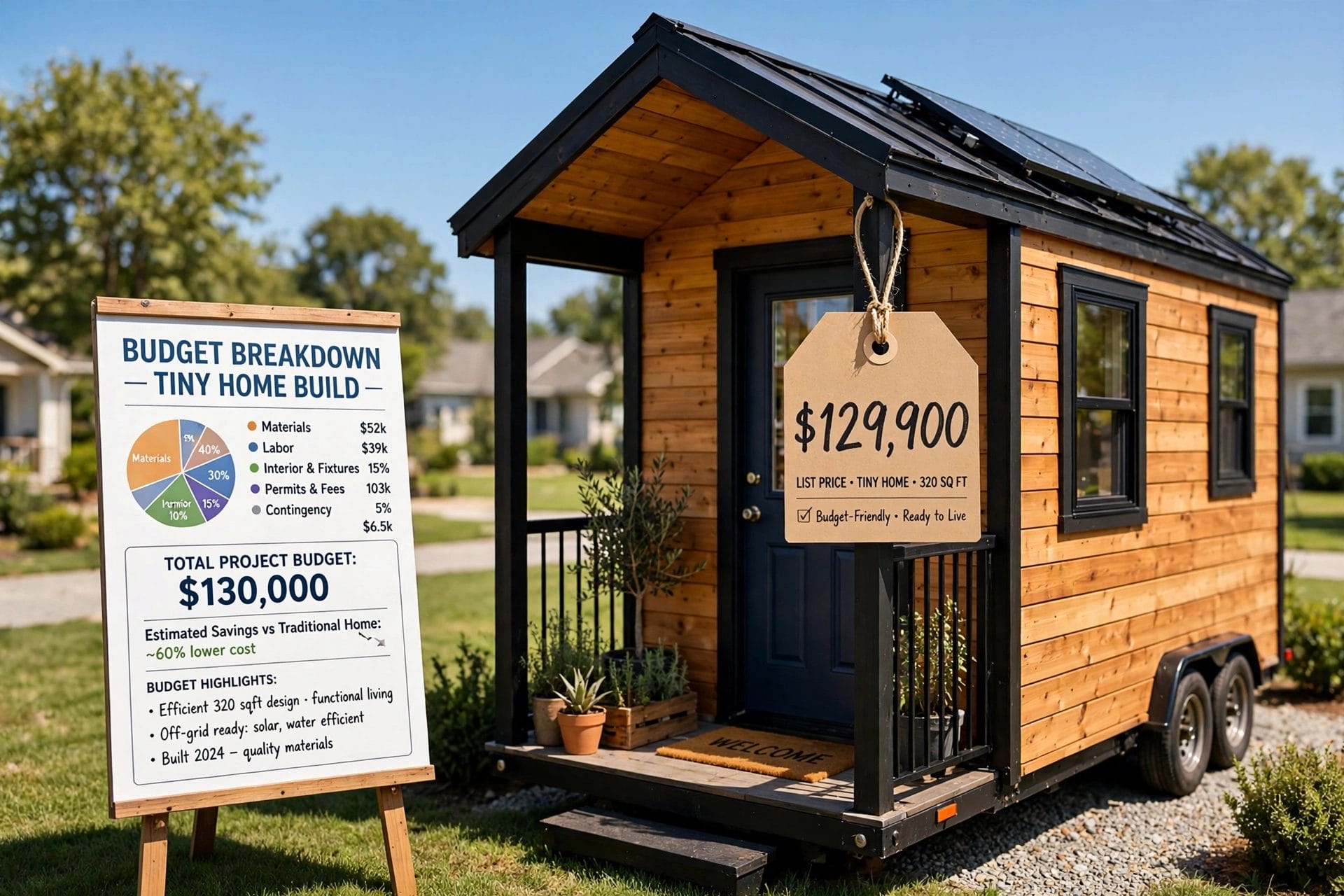 how much does a tiny house cost