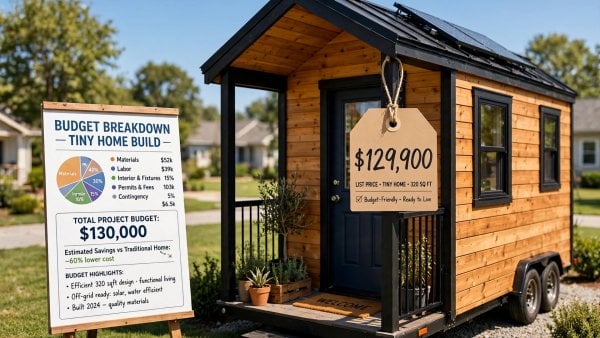 how much does a tiny house cost