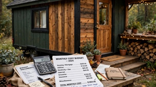 monthly cost of living in a tiny house