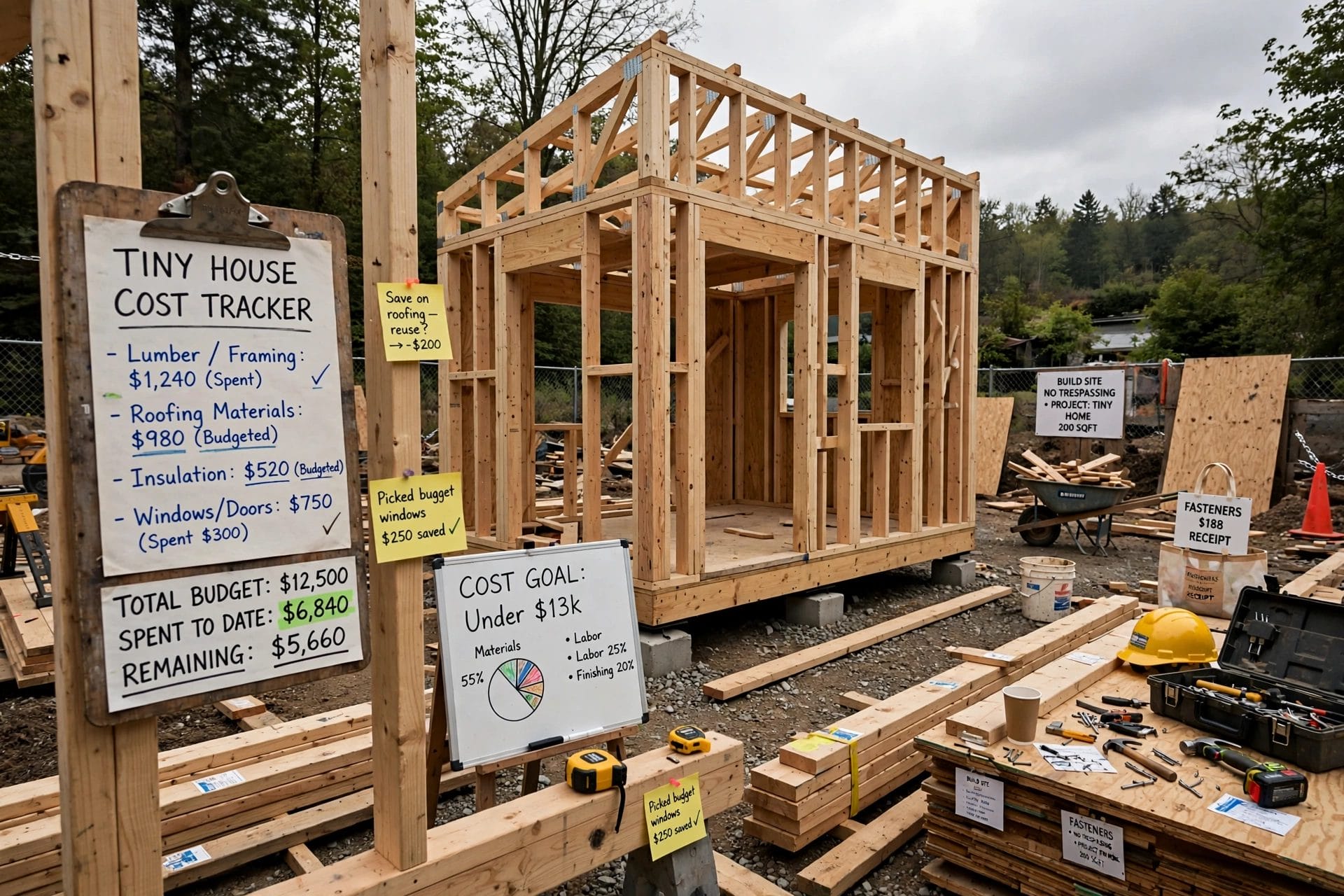 how much does it cost to build a tiny house
