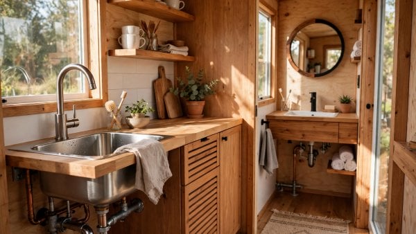 tiny house water plumbing options