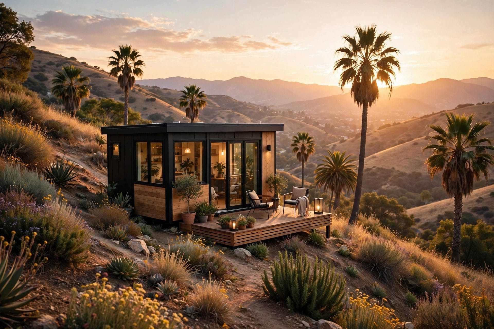 how much does it cost to build a tiny house in california