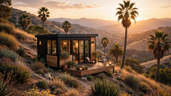 how much does it cost to build a tiny house in california