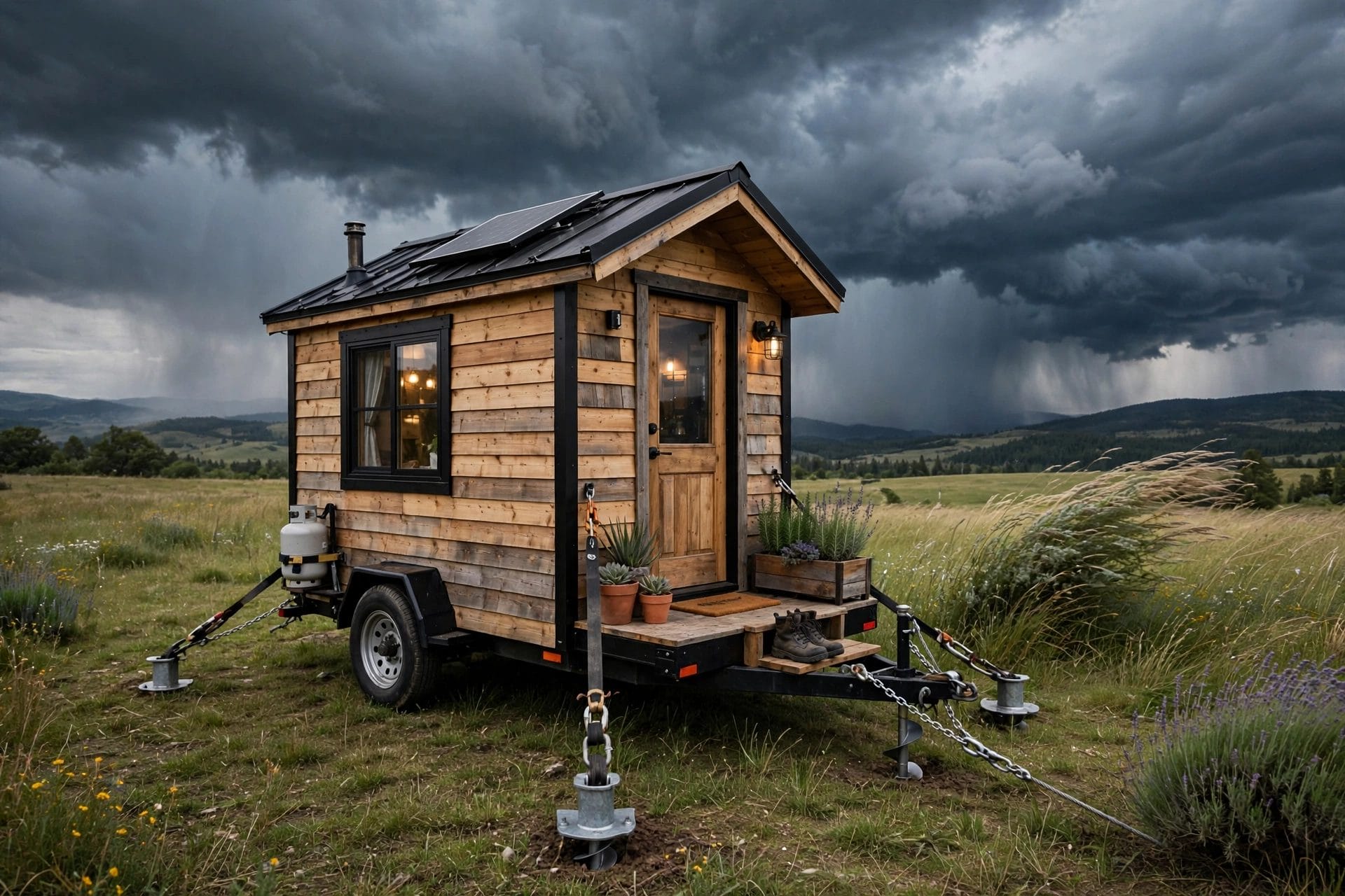 are tiny houses safe in storms