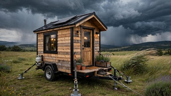 are tiny houses safe in storms