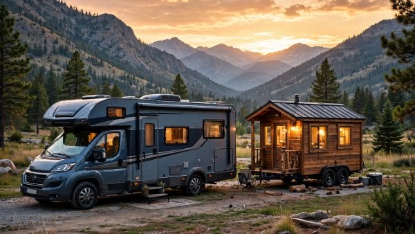 rv living vs tiny house