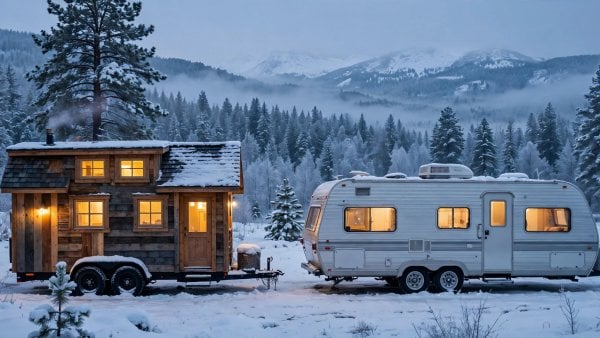 tiny home vs travel trailer year round