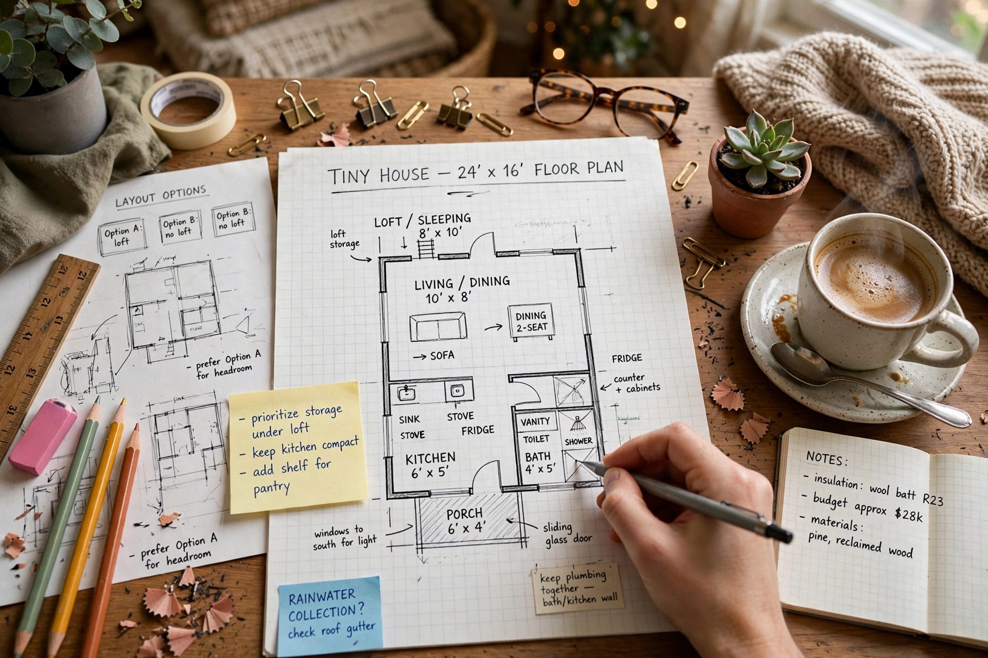 design your own tiny house