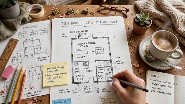 design your own tiny house